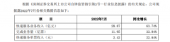 申通快递：7月实现快递服务业务收入28.87亿元同比增长63.74%